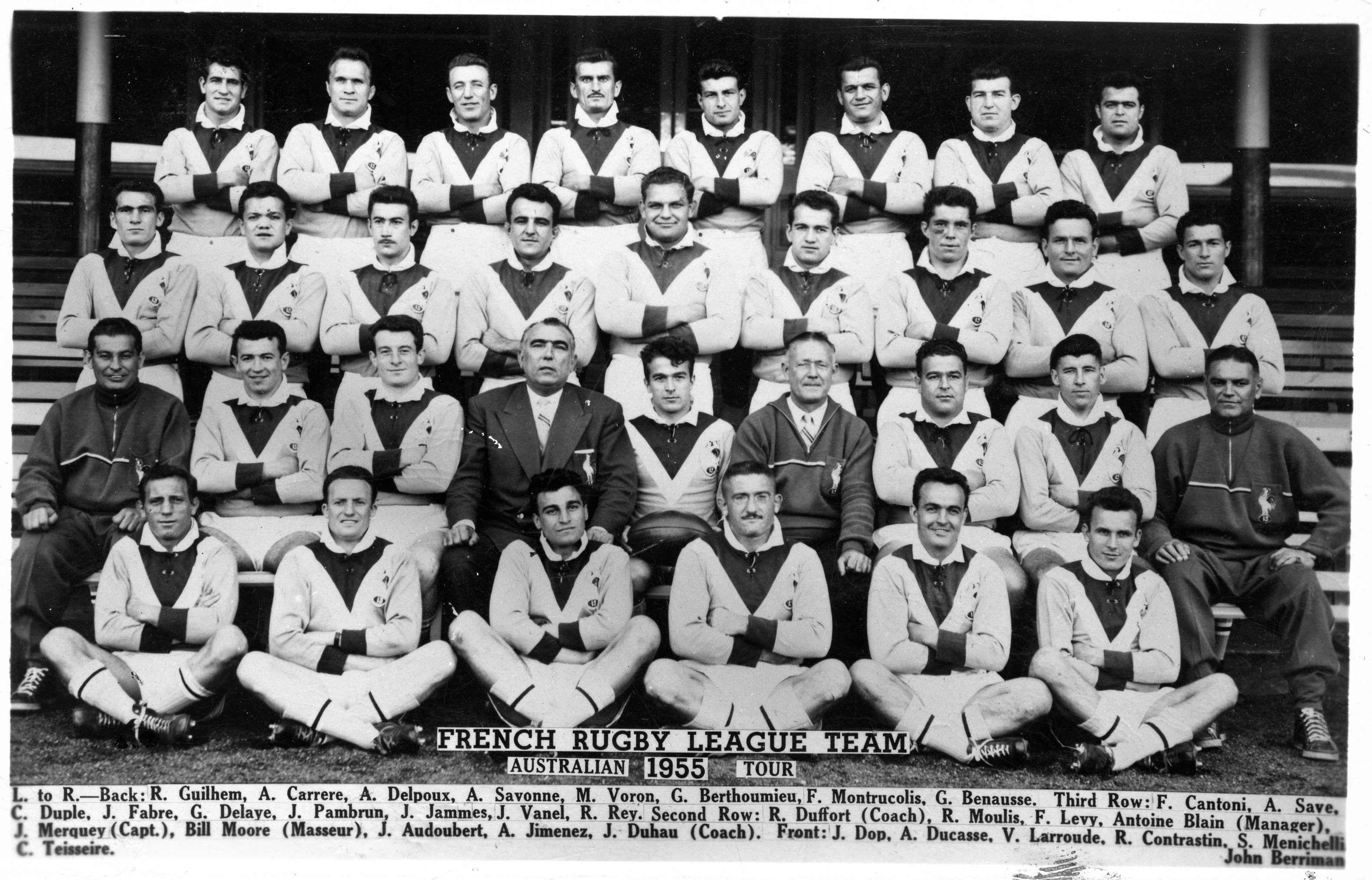 Equipe de France de Rugby à 13 - 1955