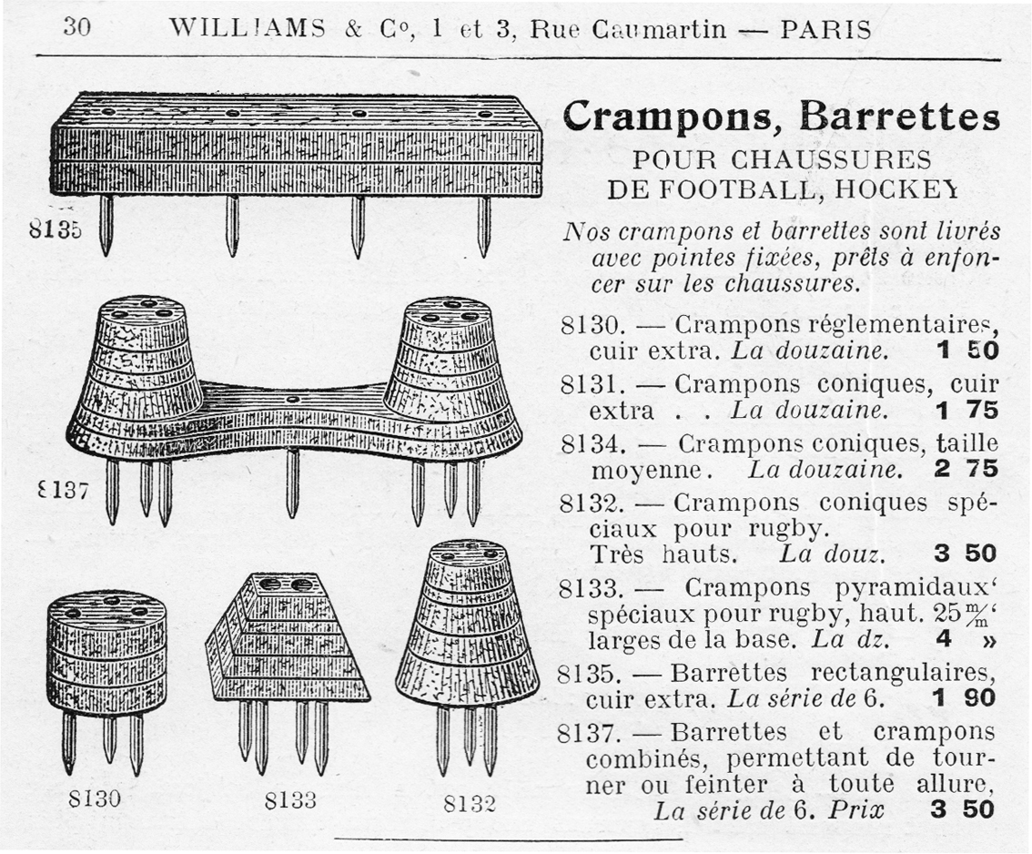 crampons williams 1924